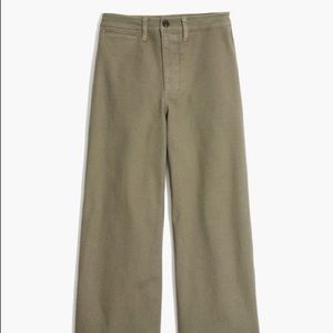 Madewell Emmett Wide-Leg Crop Pants